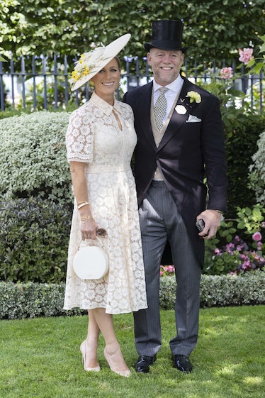 Zara and Mike Tindall at day three of Royal Ascot.