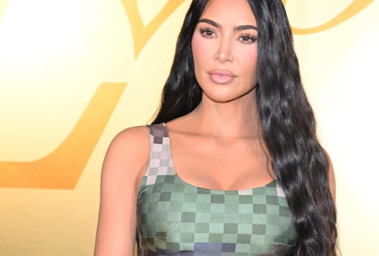 Kim Kardashian Brings Back the Fanny Pack For Pharrell Williams’ Louis Vuitton Show