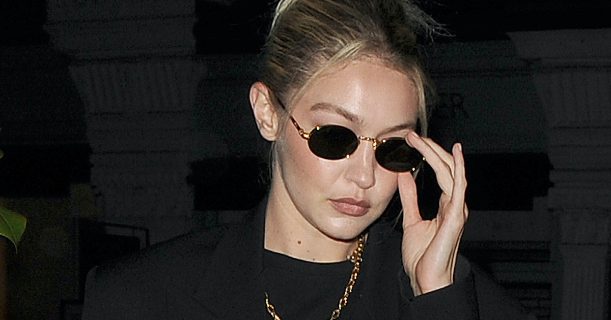 Gigi Hadid’s Black Suit Is a ‘90s Business Woman Special