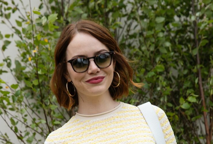 Emma Stone Talks Poor Things & The Curse at the Veuve Clicquot Polo Classic