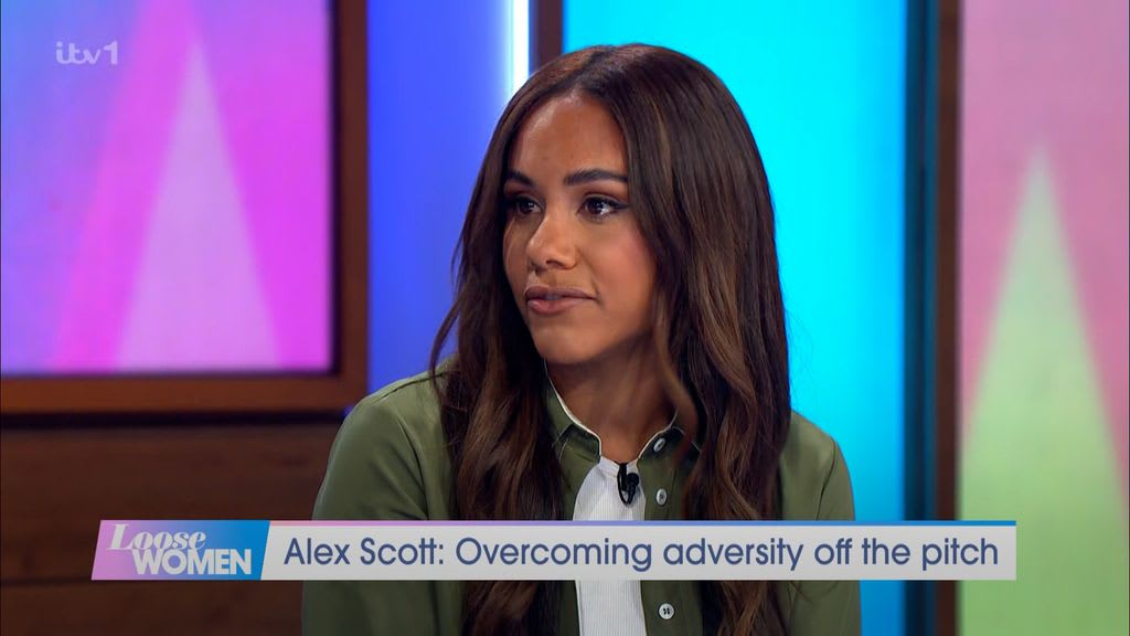 Alex Scott on Loose Women