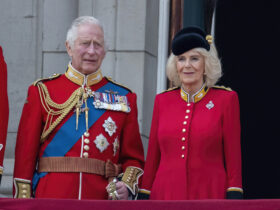 Queen Camilla Dons Militaristic Ensemble at Trooping the Color Parade – Footwear News