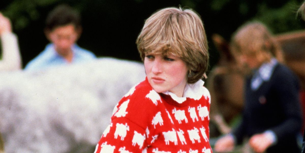 Princess Diana’s Iconic Black Sheep Sweater is Heading to Auction