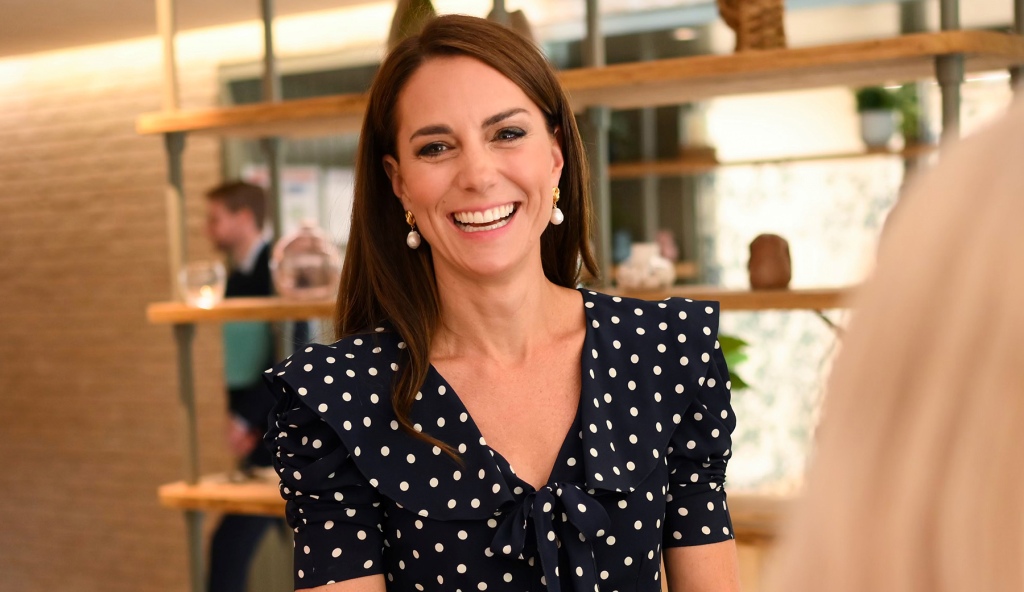 Kate Middleton Wears Polka Dots in Alessandra Rich for Hope Street – WWD