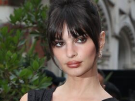 Emily Ratajkowski Adds Some Pizazz To The LBD