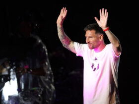 Lionel Messi Receives Pink Adidas Jersey at Inter Miami’s Unveiling – WWD