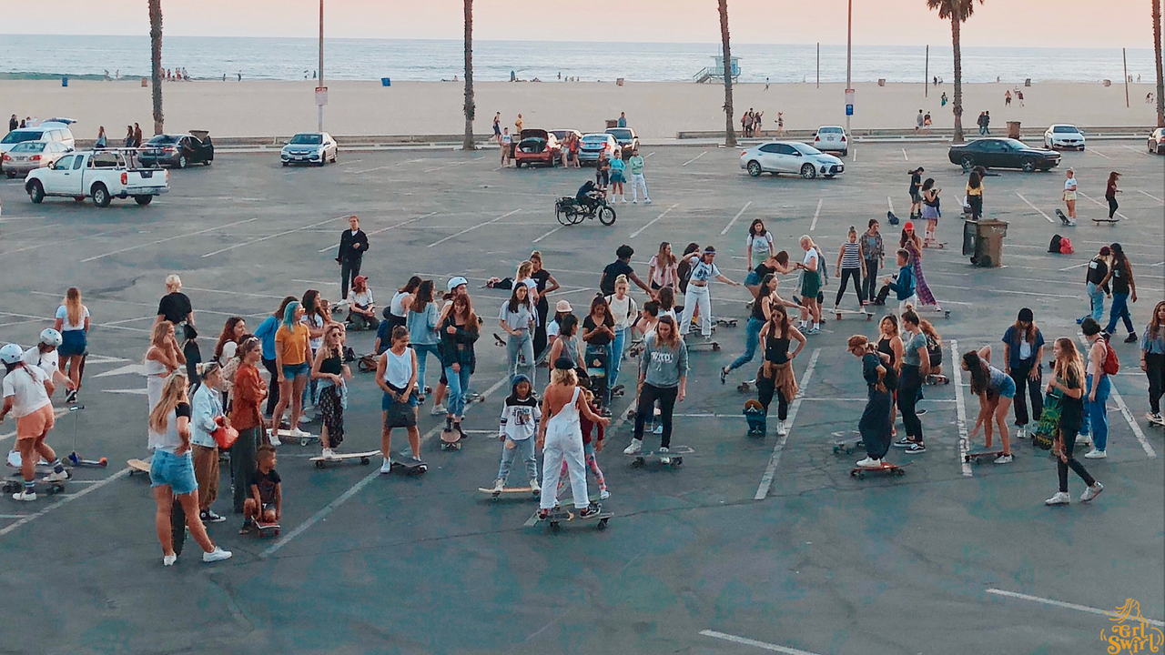 GRLSWIRL Founder Lucy Osinski on Creating a Space for Everyone to Try Skateboarding