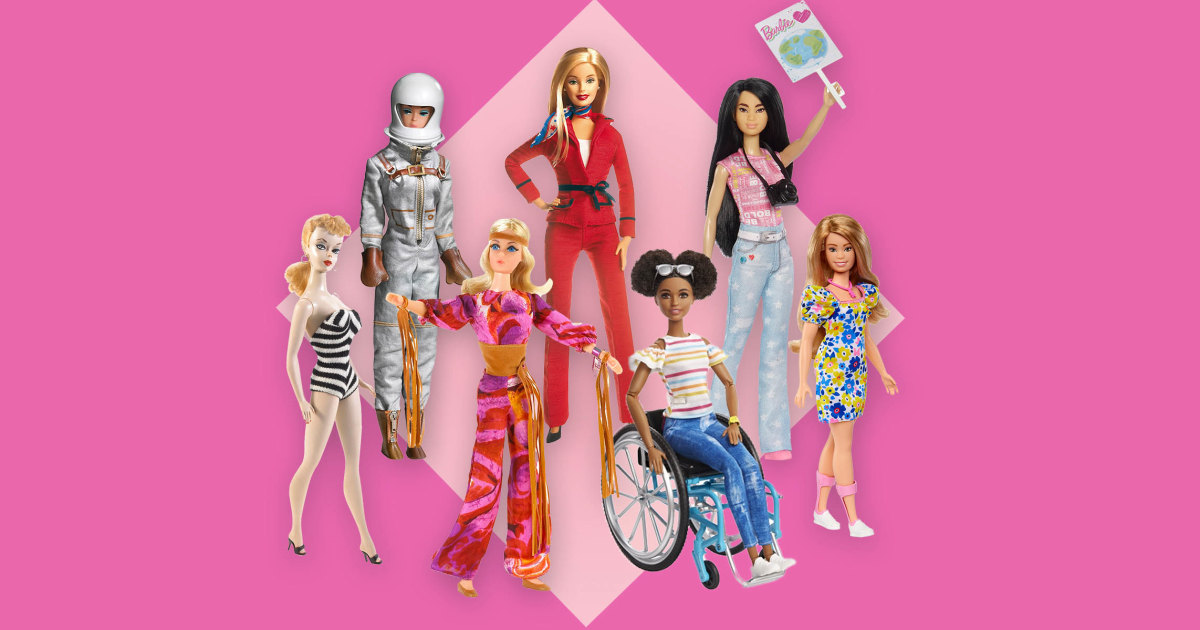 Types of Barbies Throughout the Years