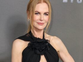 Nicole Kidman’s Cut-Out Black Gown Revealed Just Enough