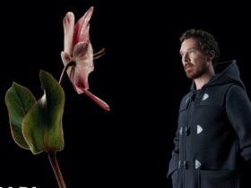 Benedict Cumberbatch Faces Off Against a Flower for Prada