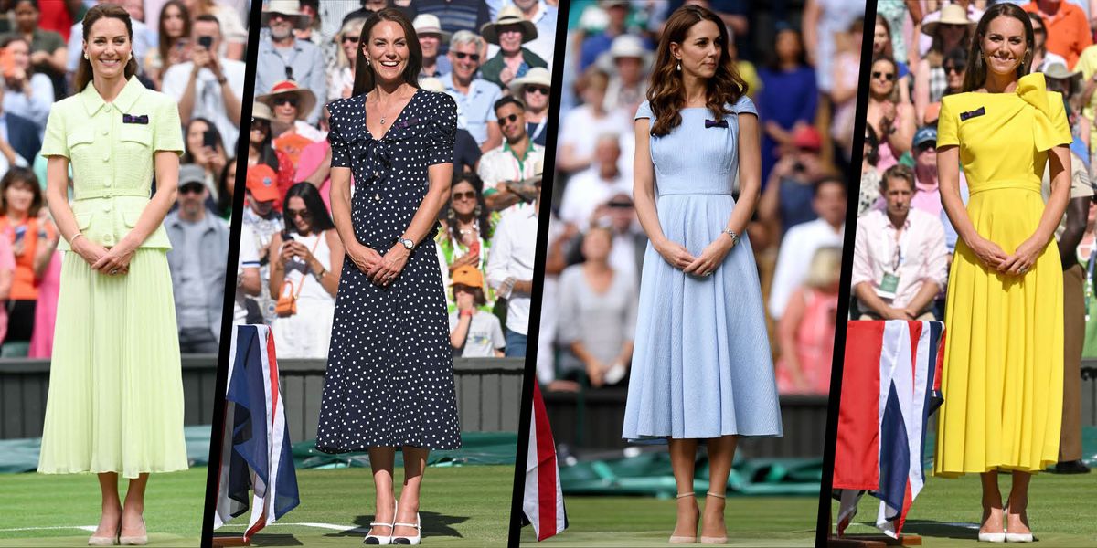 The Princess of Wales’ best Wimbledon looks over the years