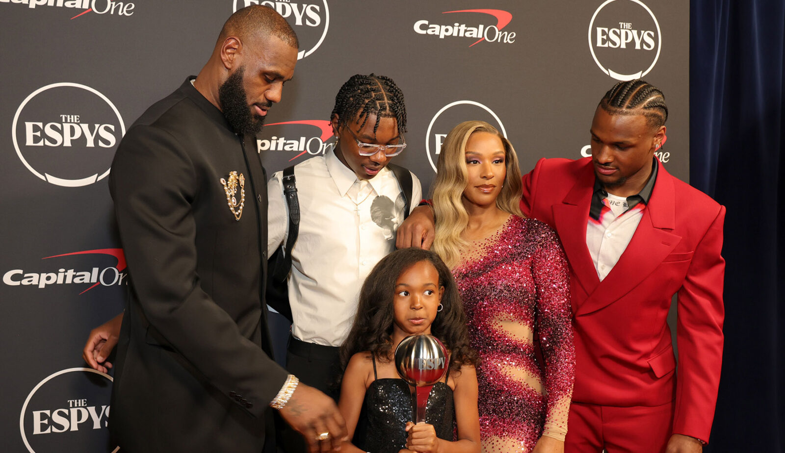 LeBron James’ Daughter Zhuri Shines in Bow-Topped Heels at ESPYs 2023 – Footwear News