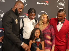 LeBron James’ Daughter Zhuri Shines in Bow-Topped Heels at ESPYs 2023 – Footwear News