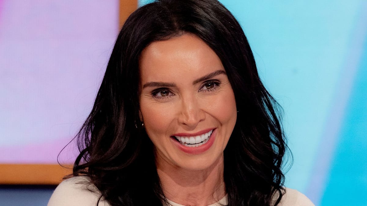 Christine Lampard’s slinky dress would give Barbie a run for her money