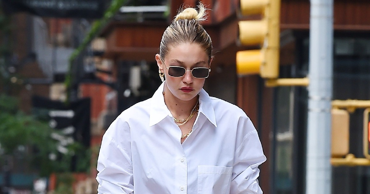 Gigi Hadid Brought Back The Hottest Shoe of the 2010s in New York