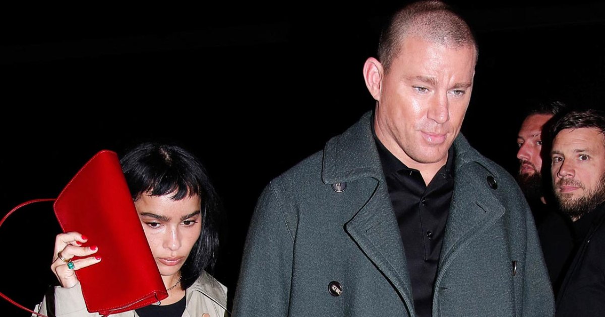 Channing Tatum and Zoe Kravitz Hold Hands During Paris Date Night