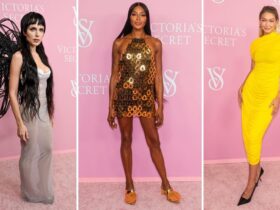 Victoria’s Secret Fashion Show 2023 Pink Carpet Celebrity Style