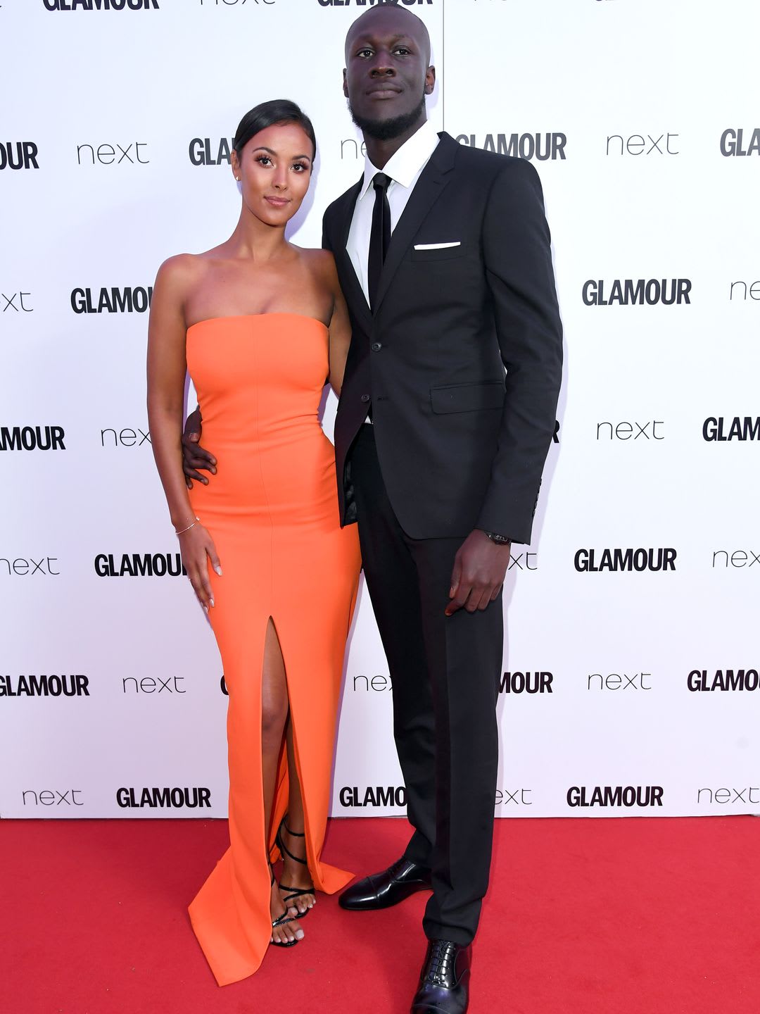 Maya Jama and Stormzy at the Glamour Women of The Year Awards 2017