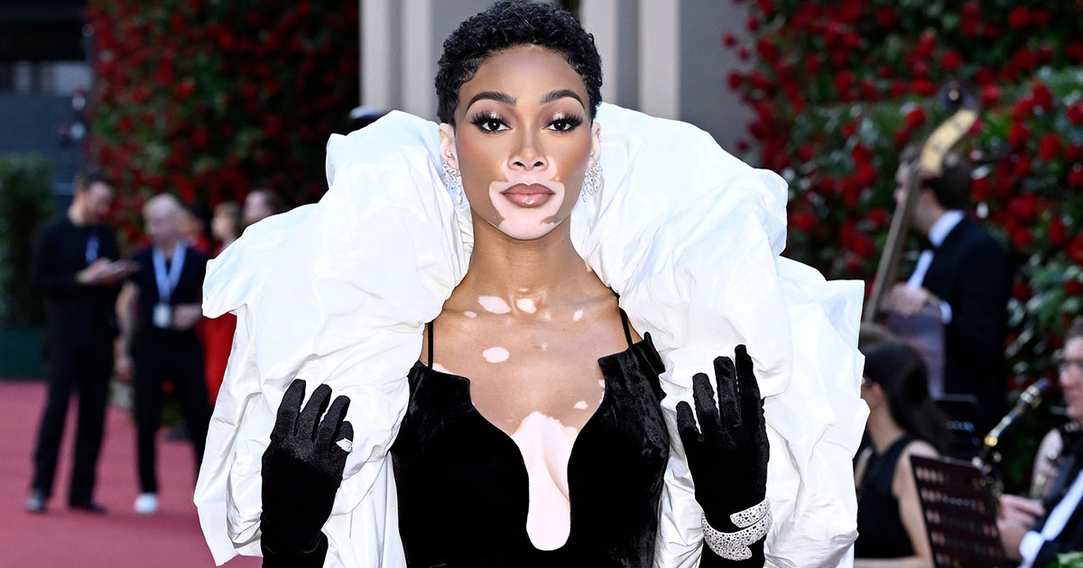 Winnie Harlow Wore a Zuhair Murad Couture Gown to Vogue World: London 2023