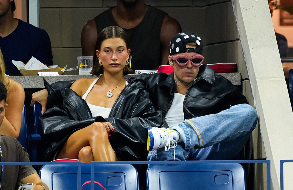 Justin Bieber Dons New Balance At 2023 U.S. Open With Hailey Bieber – Footwear News