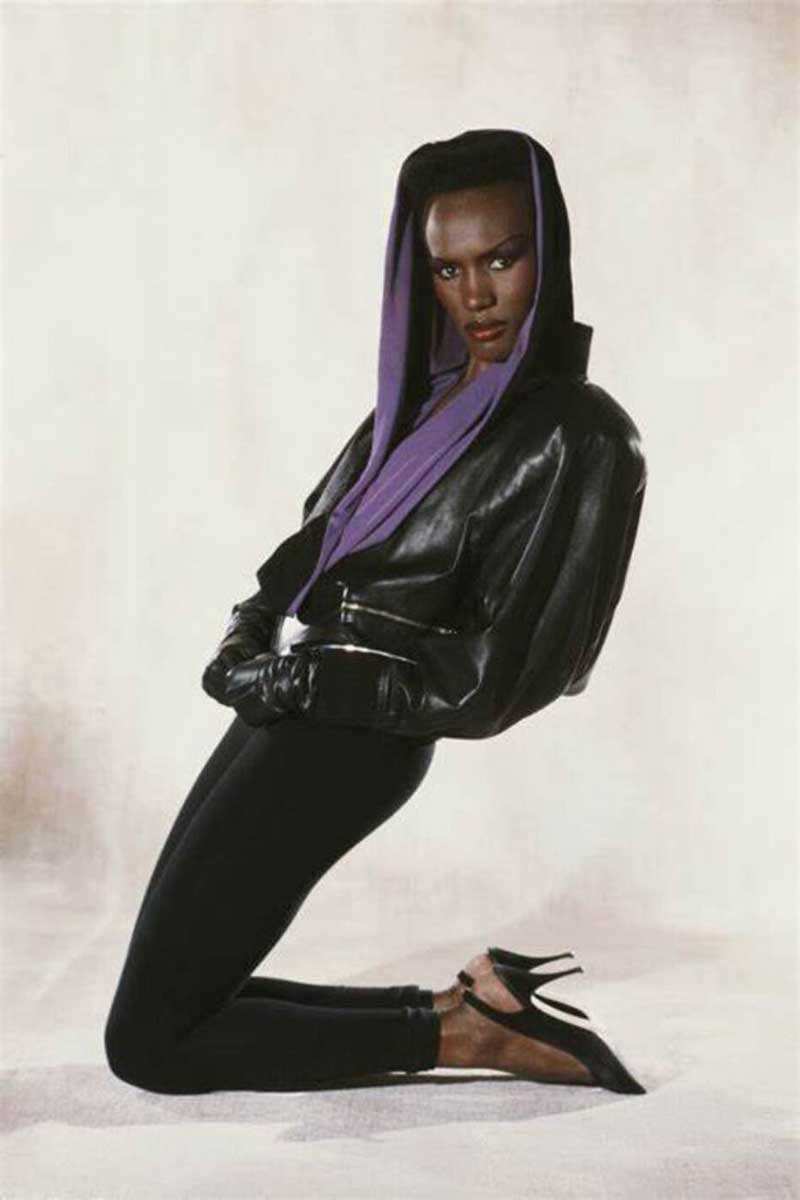 keith grace jones vogue 1980s