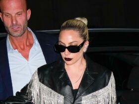 Lady Gaga’s Rhinestone Jacket During ‘Saturday Night Live’ Is the Best Celebrity Look of the Week