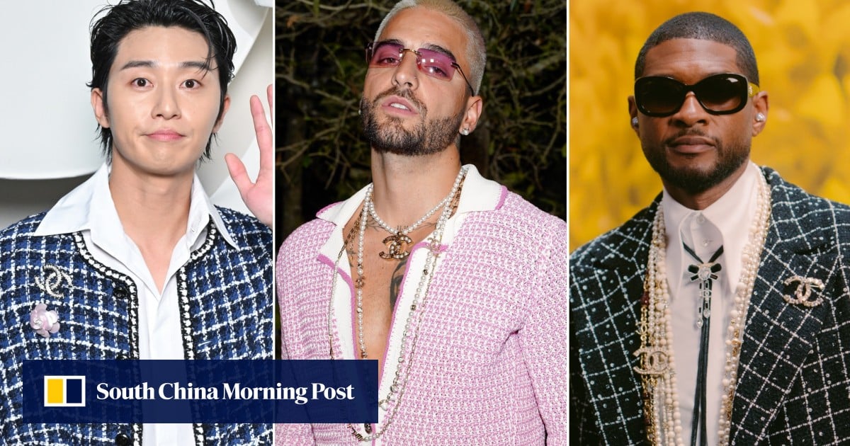 9 male celebrities rocking Chanel ‘fits, from Usher, Maluma, Kendrick Lamar and Chris Rock, G-Dragon, Park Seo-joon and Louis Vuitton’s creative director for menswear Pharrell Williams