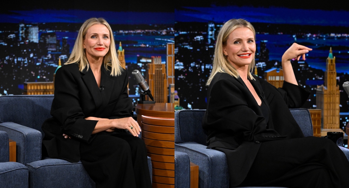 Cameron Diaz Dons Fall-Ready Leather Boots on ‘Jimmy Fallon’ – Footwear News