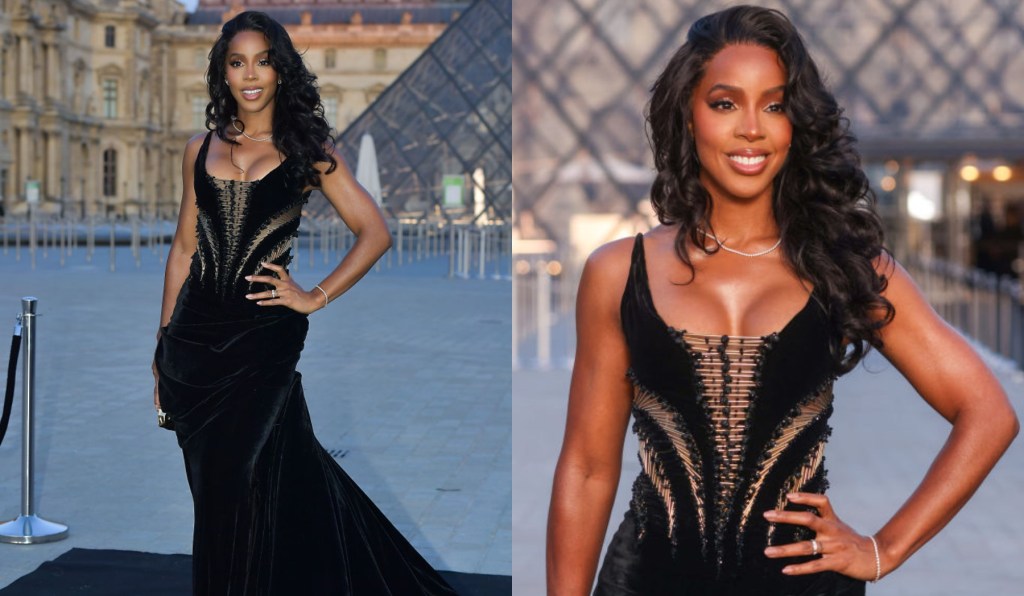 Kelly Rowland Goes Regal in Nicolas Jebran to Lancôme x Louvre Event – WWD