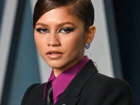 Zendaya’s Pinstriped Corset + Pants Combo Gives Formal Pantsuits an Edgy Update