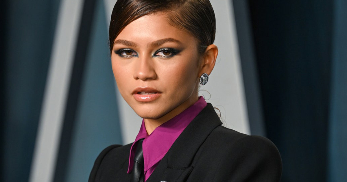 Zendaya’s Pinstriped Corset + Pants Combo Gives Formal Pantsuits an Edgy Update