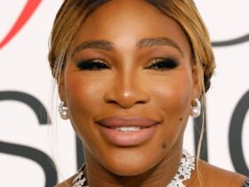 Serena Williams is a Gothic ballerina in waist-cinching tulle look