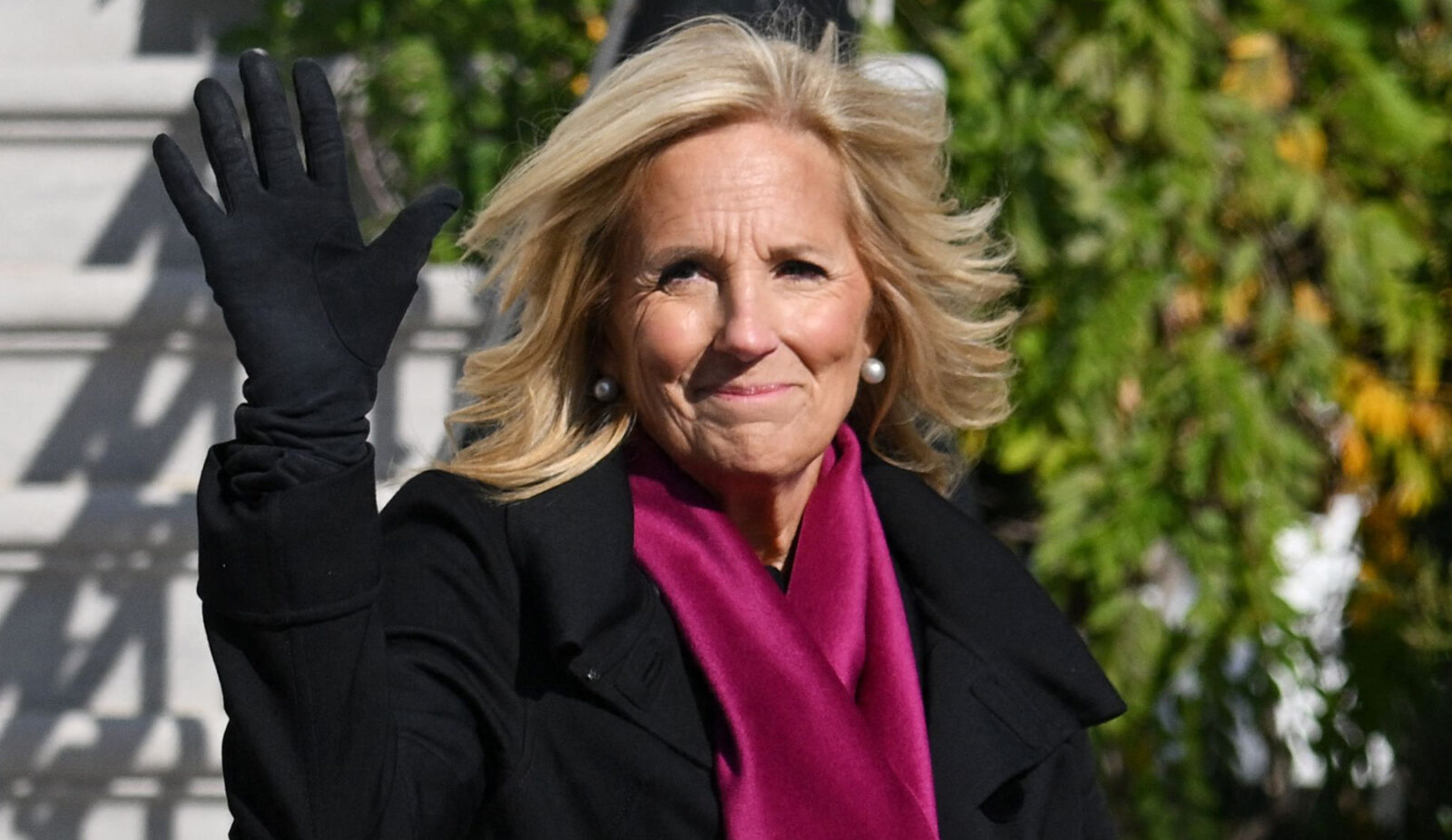 Jill Biden Sharpens Up for Winter With a Cozy Spin On Suede Boots – Footwear News