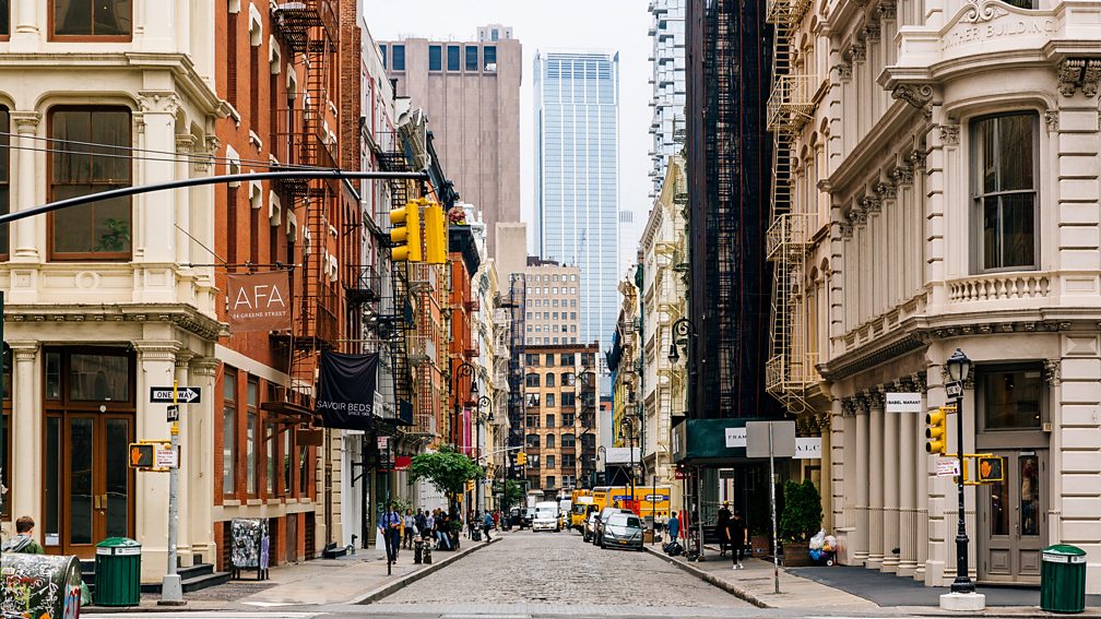 Alexander Spatari/Getty Images Walsh heads to the historic blocks of SoHo between Broadway and West Broadway to shop for women’s fashion (Credit: Alexander Spatari/Getty Images)