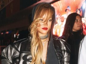 Rihanna Nailed F1 Fashion in a Sporty Racing Jacket in Las Vegas