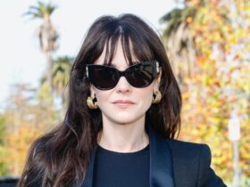 Zooey Deschanel In Balenciaga Is The Best Celebrity Look of the Week