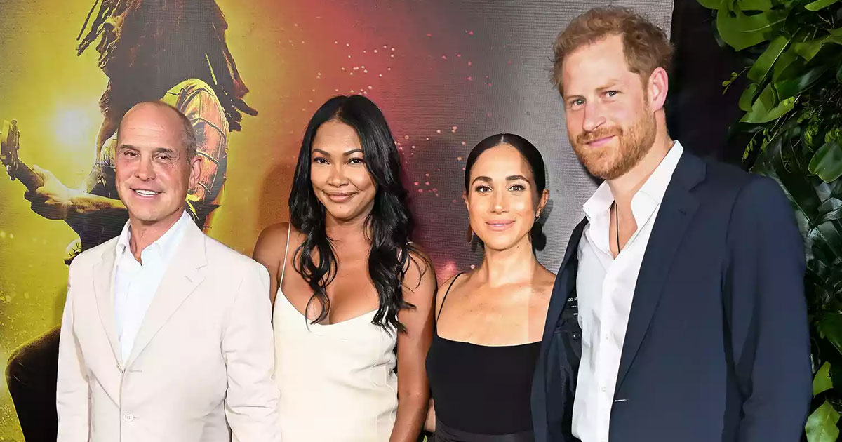 Meghan Markle & Prince Harry Attend the Bob Marley: One Love Premiere