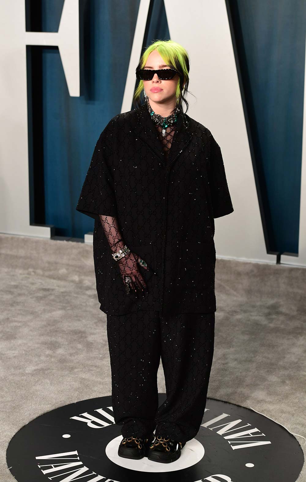 billie eilish recycles outfits