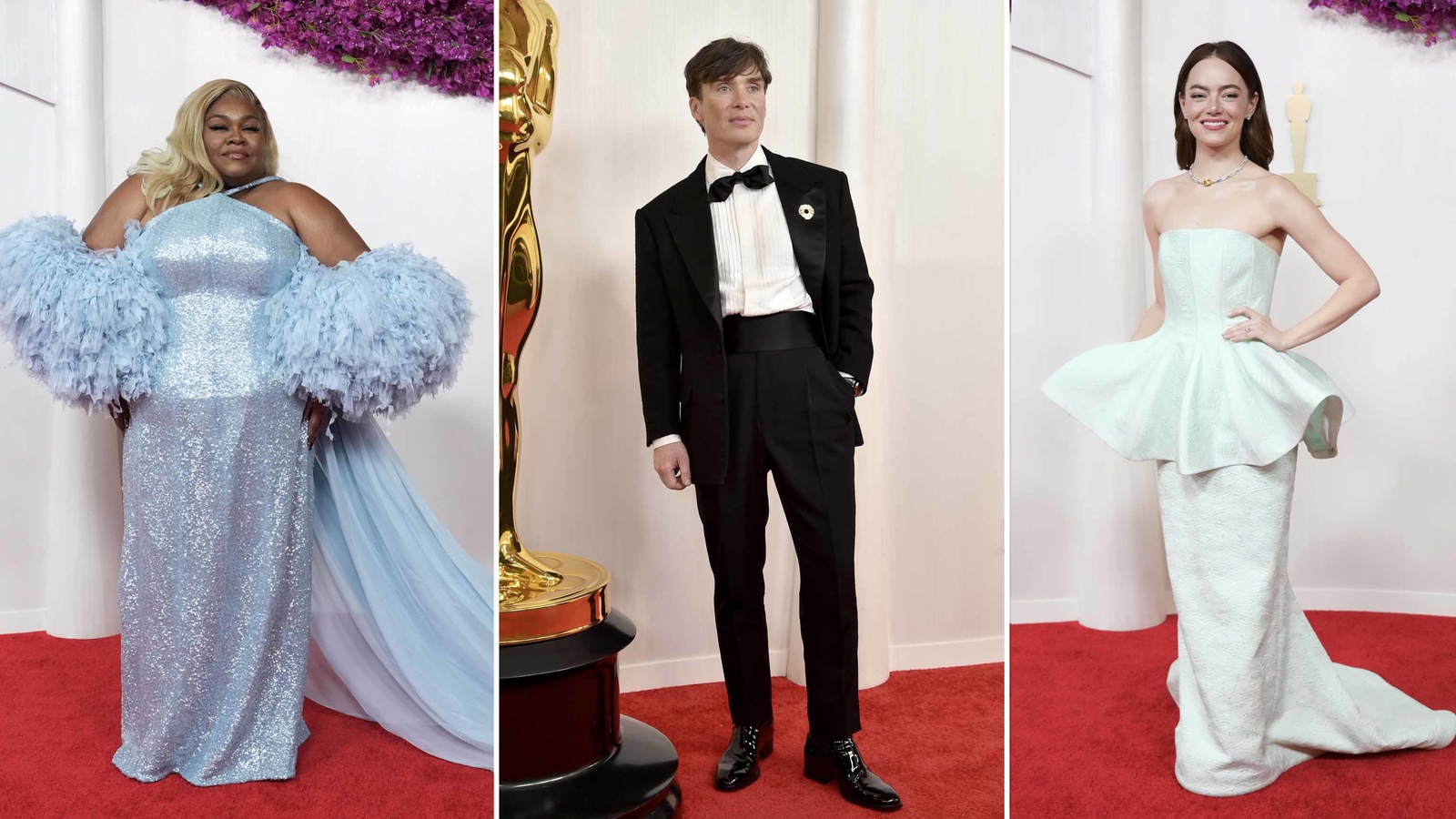 Oscars Red Carpet 2024: See all the fashion, looks and trends as celebrities appear at the 96th Academy Awards