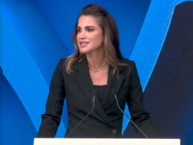 Queen Rania Puts a Playful Spin on the Power Suit in Long Shorts