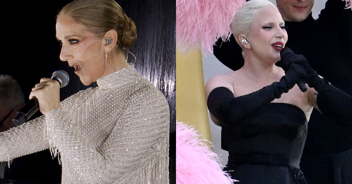 Céline Dion and Lady Gaga Wore Dior to Olympics Opening Ceremony