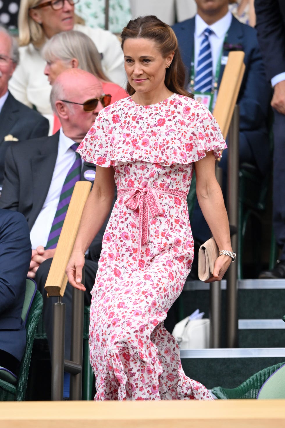 celebrity sightings at wimbledon 2024 day 14