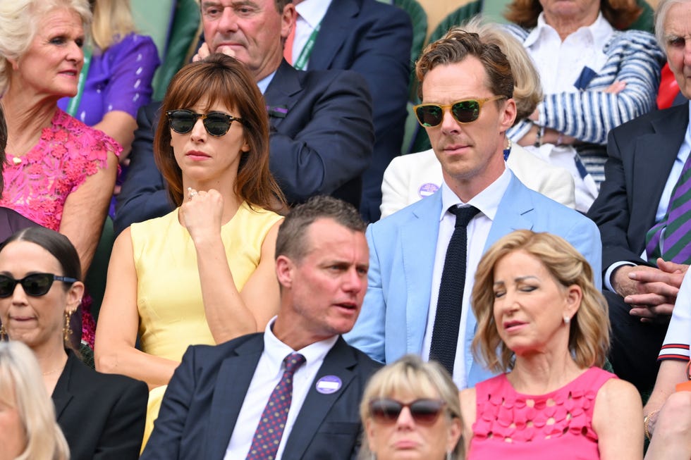 celebrity sightings at wimbledon 2024 day 14