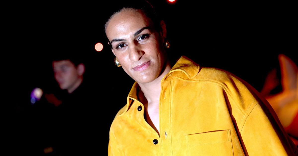 Imane Khelif Brings a Glimmer of Gold to Bottega Veneta