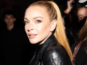 Lindsay Lohan Proves That the Matrix Trench Is Here to Stay