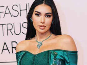 Yasmine Sabri’s Green Kaftan Featured Unexpected Details