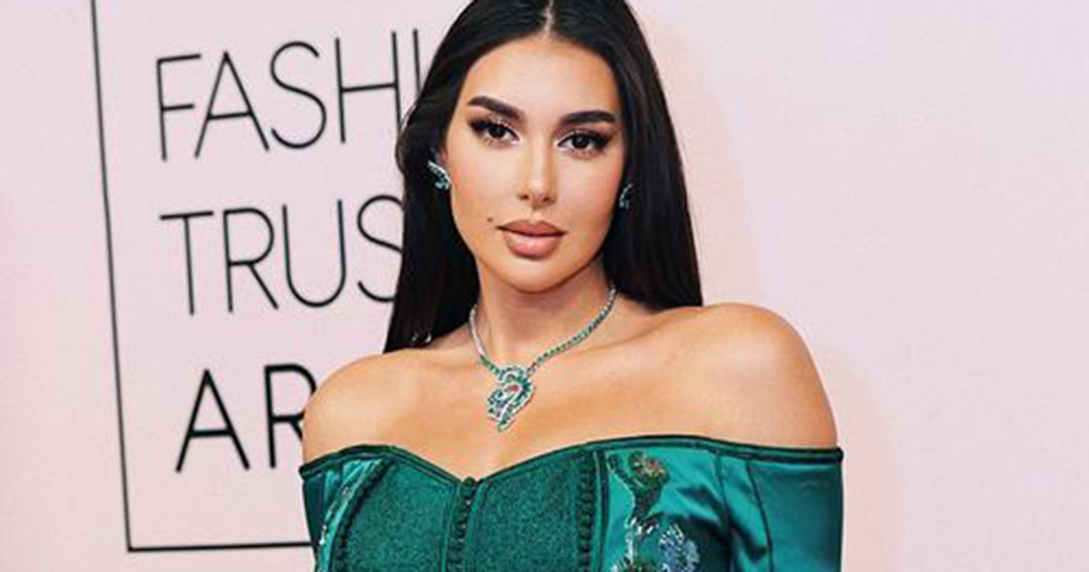 Yasmine Sabri’s Green Kaftan Featured Unexpected Details